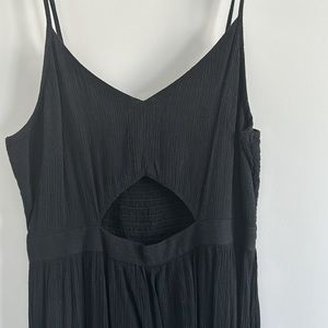 Spaghetti strap cut out dress